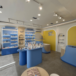 Ruang display produk PT Mentari Global Kosmetika